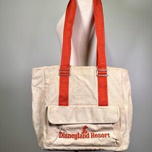 Vintage Disneyland Resort Walt Disney World Tote Bag Canvas Mickey Mouse Y2K